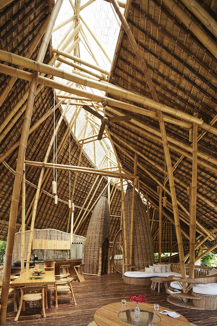 rumah bambu rumah dari bambu rumah bambu unik desain rumah bambu gambar rumah bambu